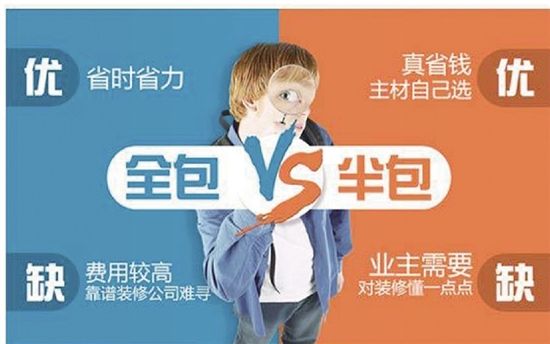 房子裝修是半包好還是全包好？哪種更省錢省心？